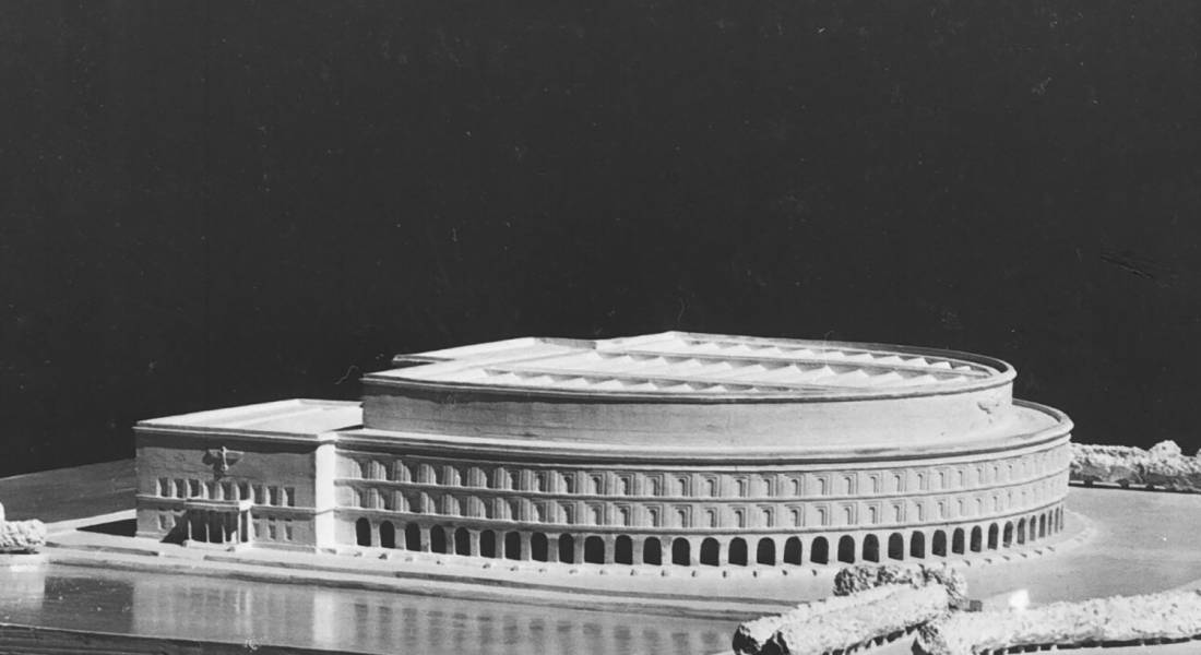 Maquette du Kongresshalle de Nuremberg