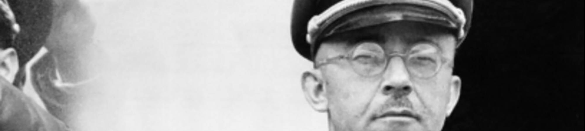 FILE - The undated file photo shows German Nazi party official and head of the SS, Heinrich Himmler. at unknown location in Germany. German newspaper Welt am Sonntag has published a trove of letters believed to be written by Nazi SS leader Heinrich Himmler. On seven full pages the paper on Sunday Jan. 26,2014 showed pictures of Himmler and his family smiling into the camera during a fishing trip, the top Nazi taking a bath in a lake or feeding a little fawn. The newspaper, which says the material is contained in an eight-part series it plans to publish, also quotes excerpts from Himmler's love letters addressing his wife as "my sweet, beloved little woman." Welt said it worked together with Israeli film director Vanessa Lapa, whose family had the documents in its possession. (AP Photo/str/file)/XHM101/583268723719/UNDATED B/W FILE PHOTO/1401261246