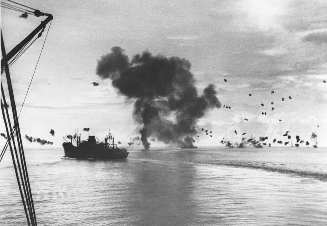 Attaque aérienne Japonaise - Guadalcanal, le 12 novembre 1942