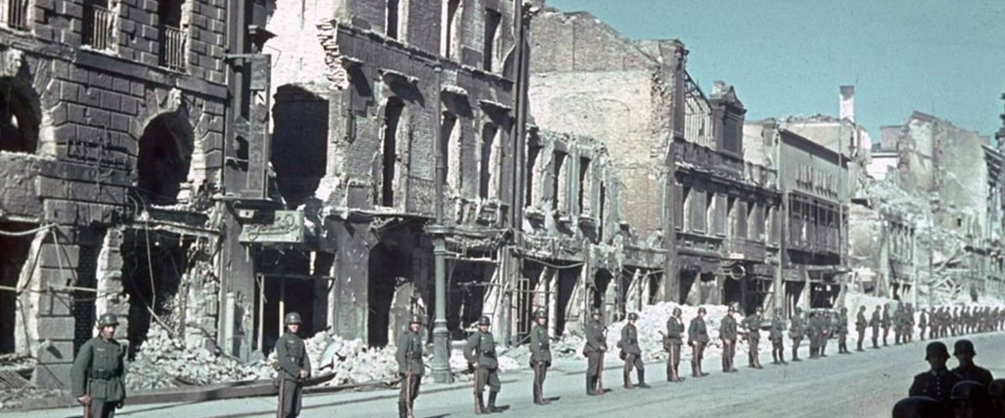 La campagne de Pologne - Varsovie début octobre 1939