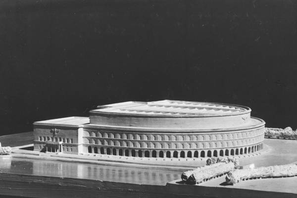 Maquette du Kongresshalle de Nuremberg