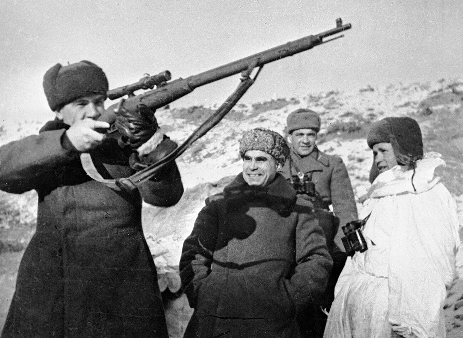 Vassili Za&iuml;tsev, le plus c&eacute;l&egrave;bre des tireurs d'&eacute;lite