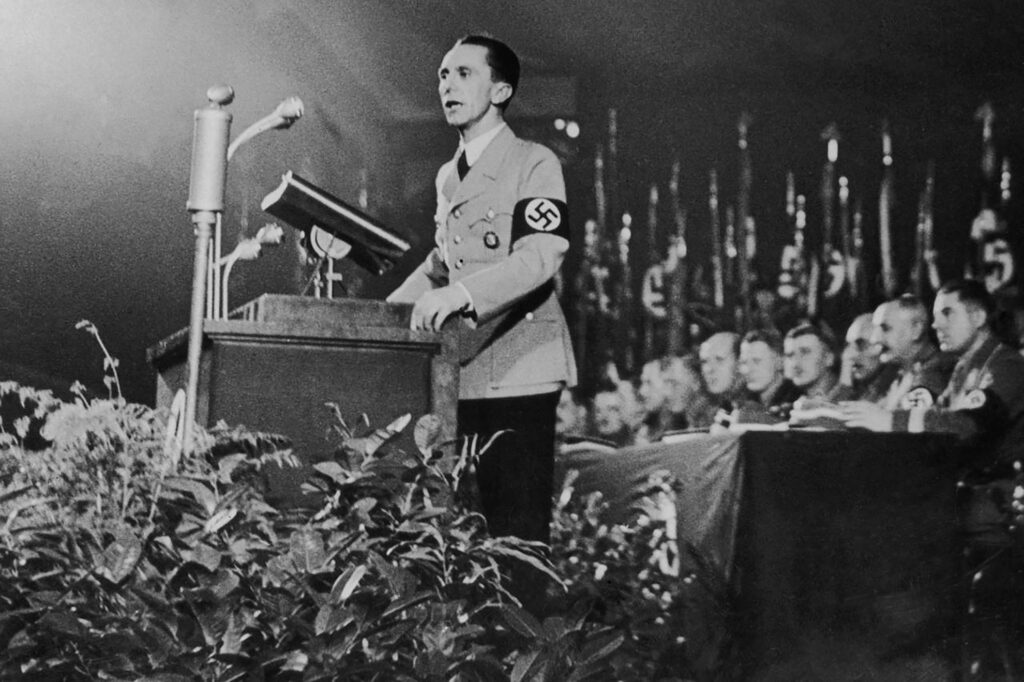 Joseph Goebbels, maître de la propagande du Reich