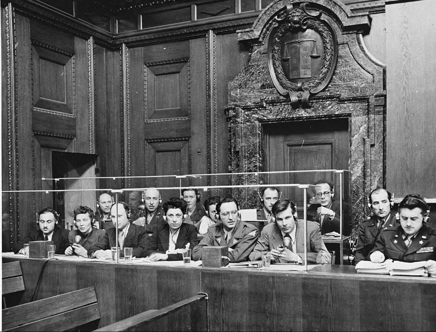 Les interprètes du procès de Nuremberg